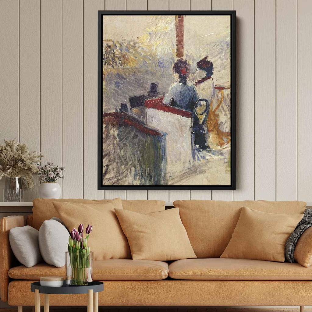 The Boxby Henri de Toulouse-Lautrec Canvas Print