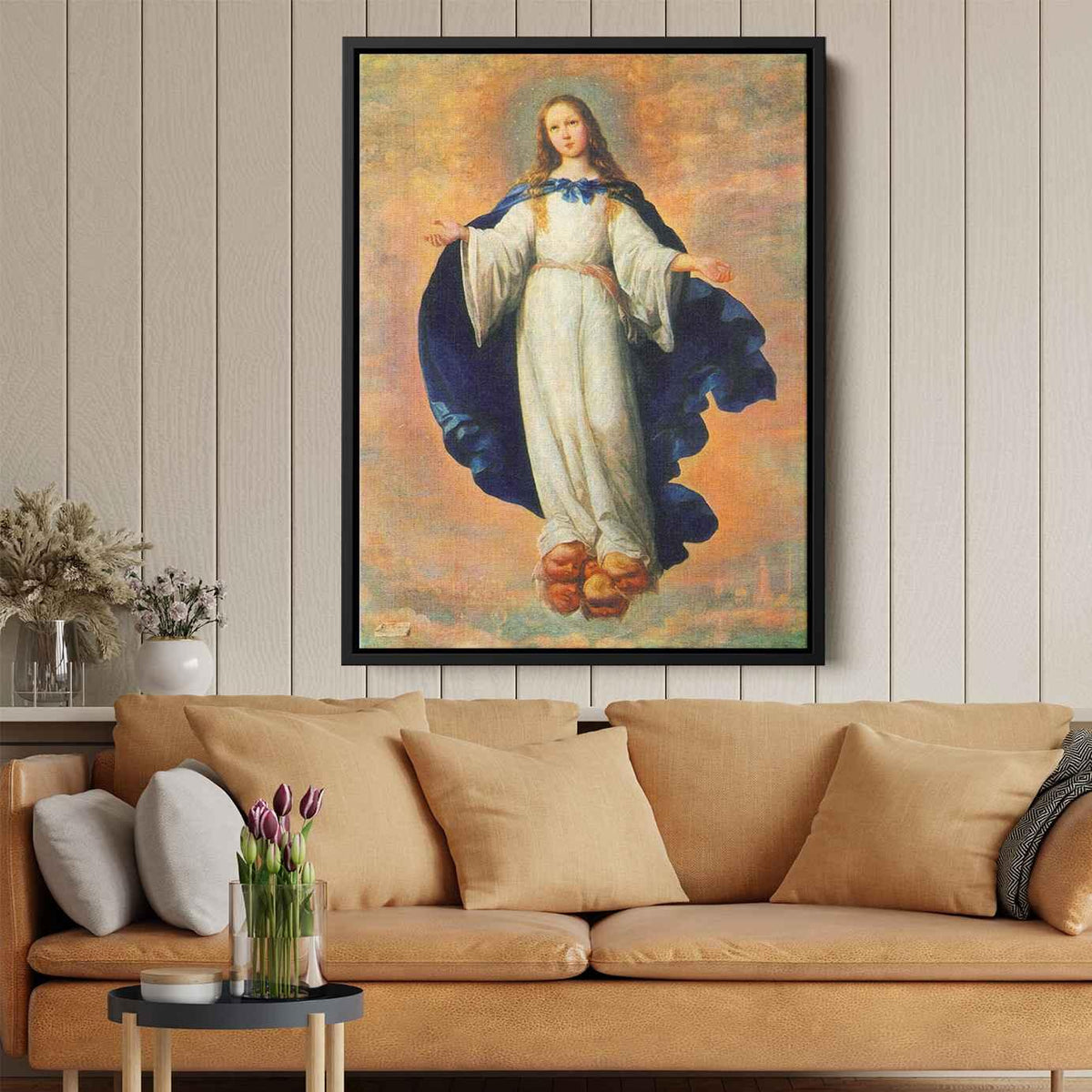 The Immaculate Conceptionby Francisco de Zurbaran Canvas Print