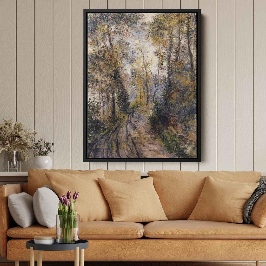 The Path through the Forestby Pierre-Auguste Renoir Canvas Print
