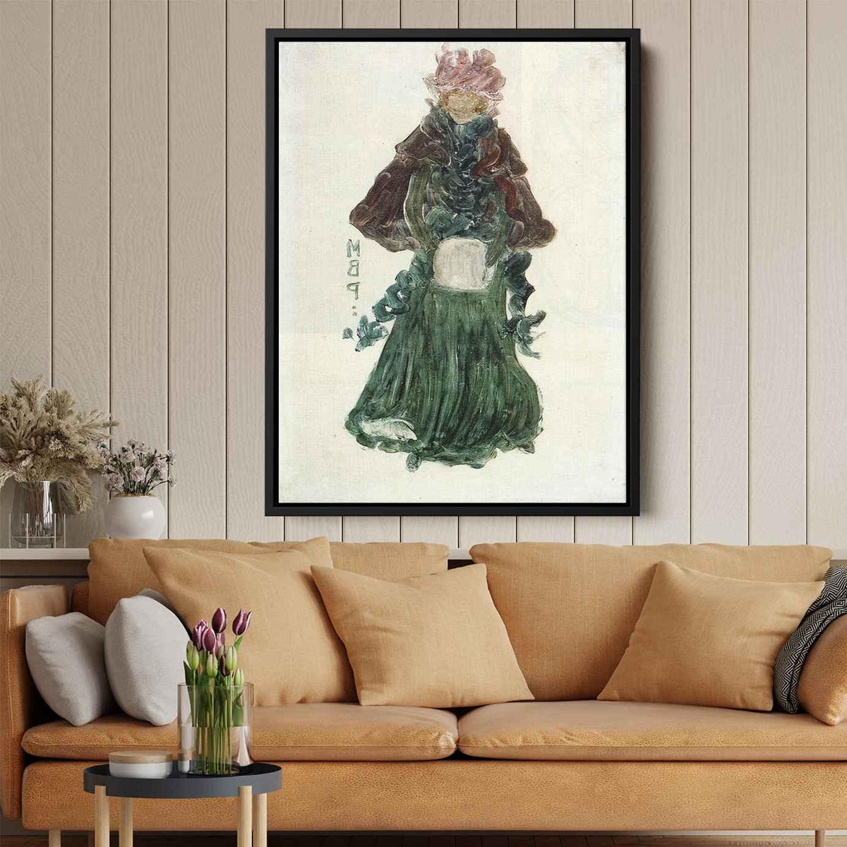 The Red Capeby Maurice Prendergast Canvas Print
