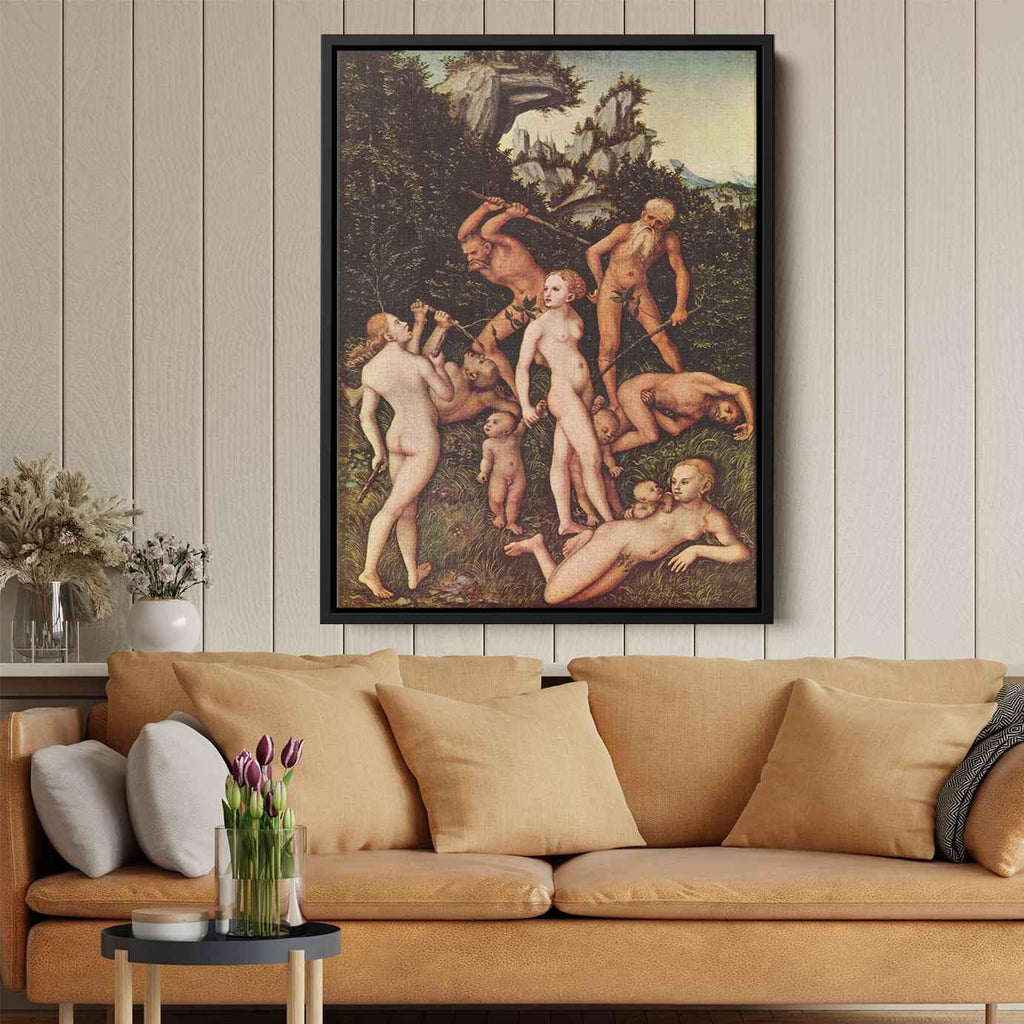 The Silver Ageby Lucas Cranach the Elder Canvas Print