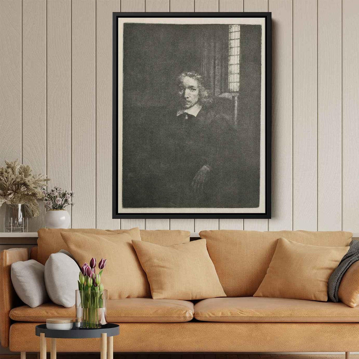 Thomas Jacobsz Haaring the Youngerby Rembrandt Canvas Print