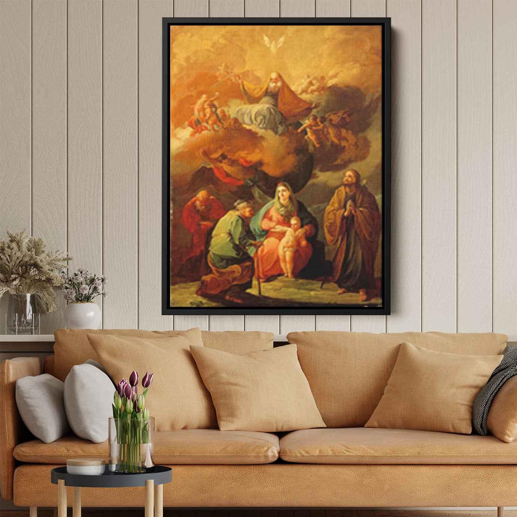 Triple generationby Francisco Goya Canvas Print
