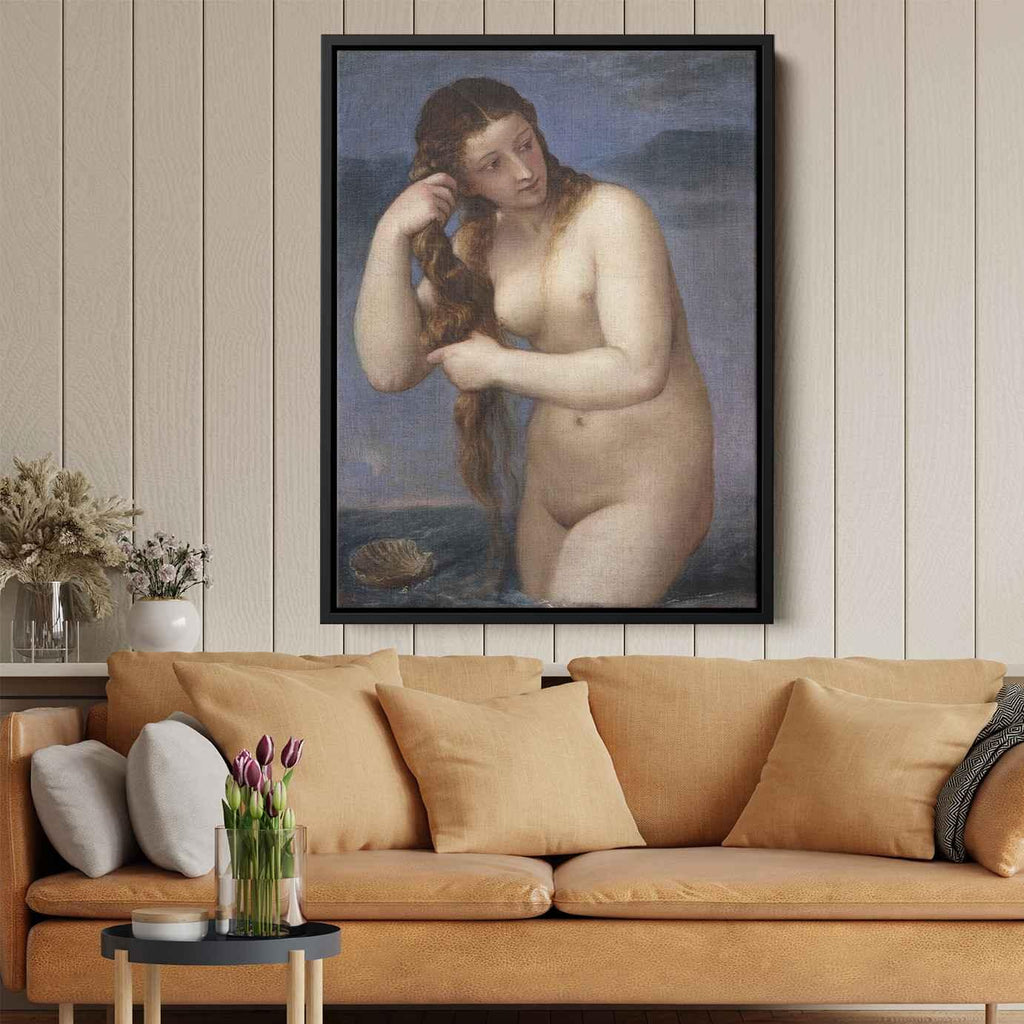 Venus Anadyomeneby Titian Canvas Print