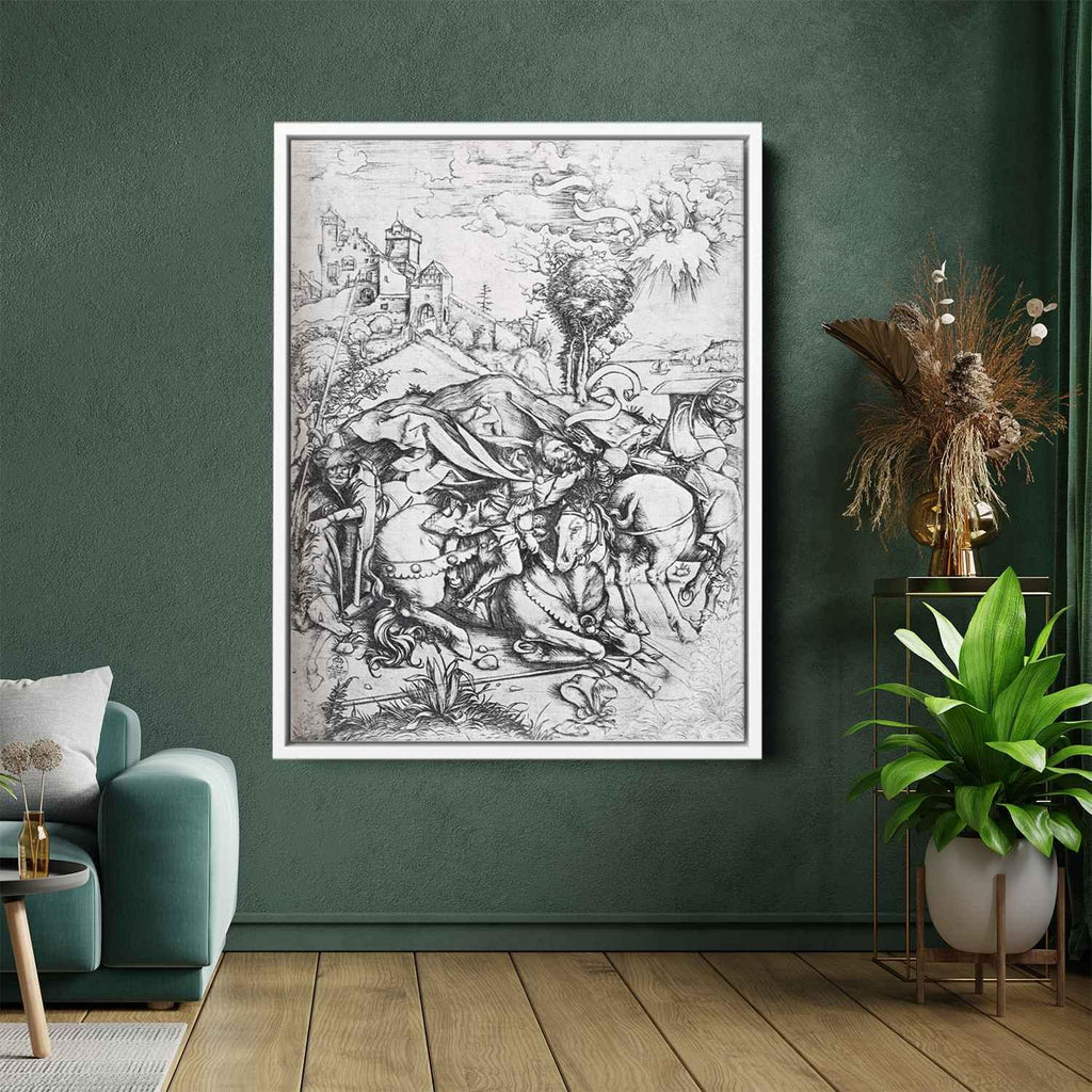 The Conversion Of St. Paulby Albrecht Durer Canvas Print