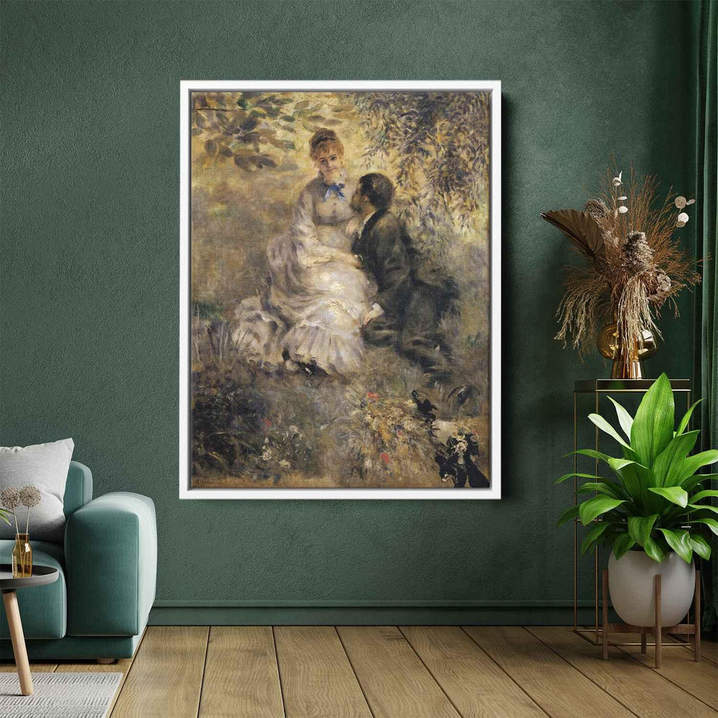 The Loversby Pierre-Auguste Renoir Canvas Print