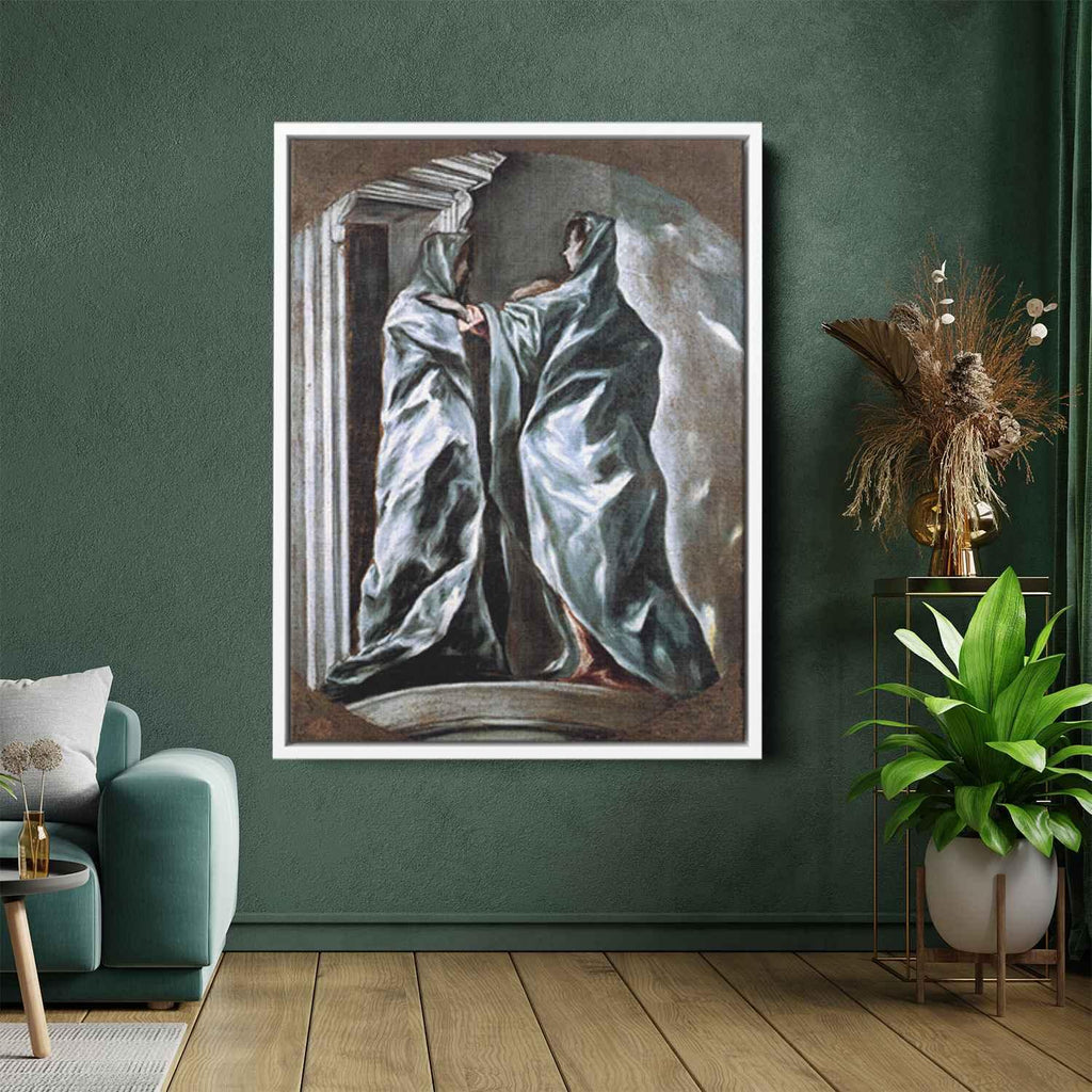 The Visitationby Raphael Canvas Print