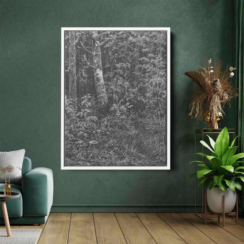 Thicketby Ivan Shishkin Canvas Print