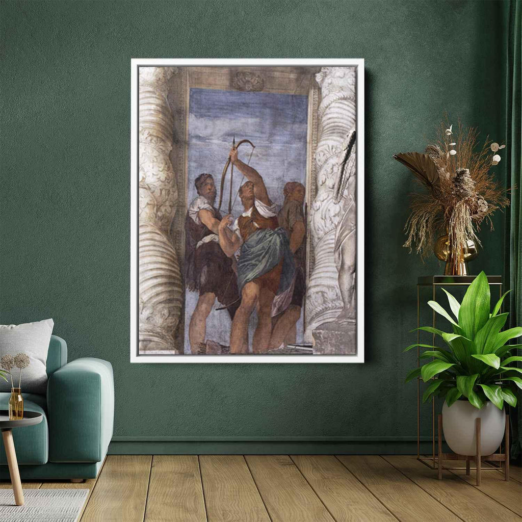 Three Archersby Paolo Veronese Canvas Print