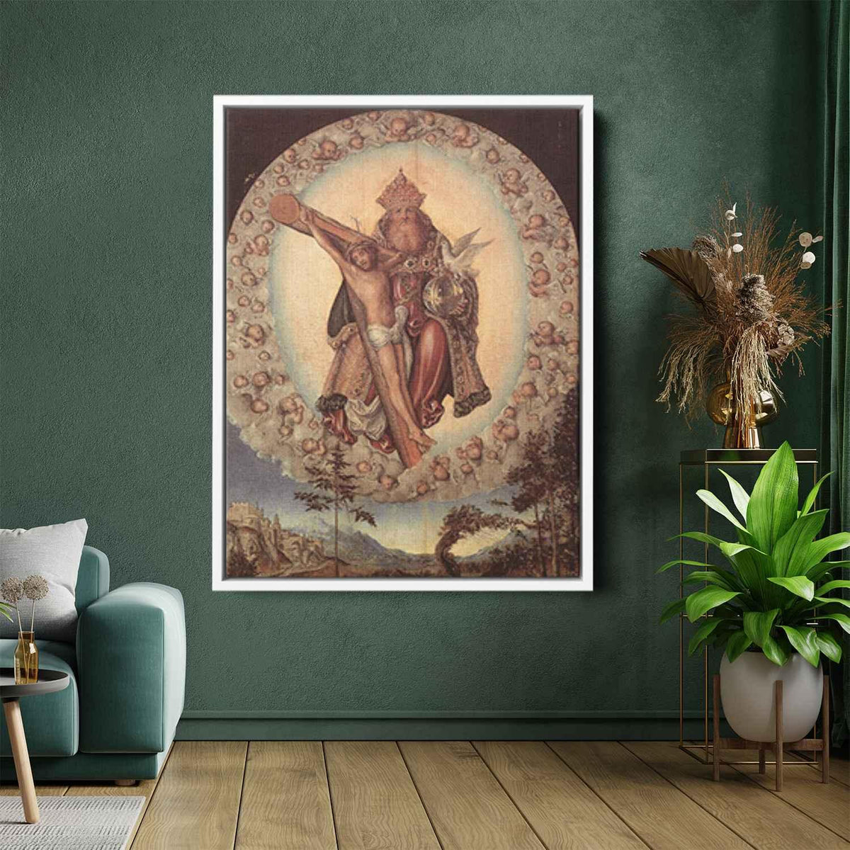 Trinityby Lucas Cranach the Elder Canvas Print