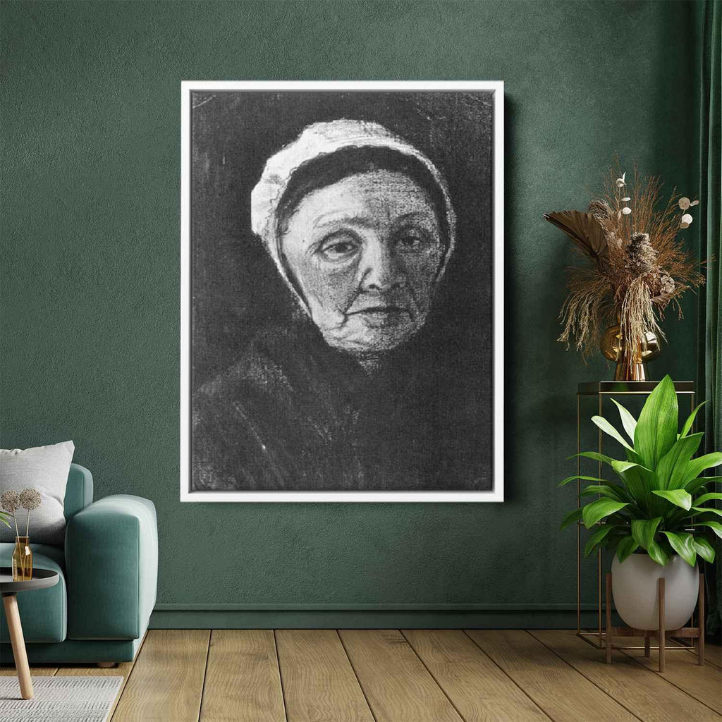 Woman with White Bonnet, Sien's Mother Canvas Print