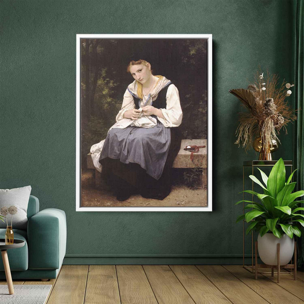 Young Workerby William-Adolphe Bouguereau Canvas Print