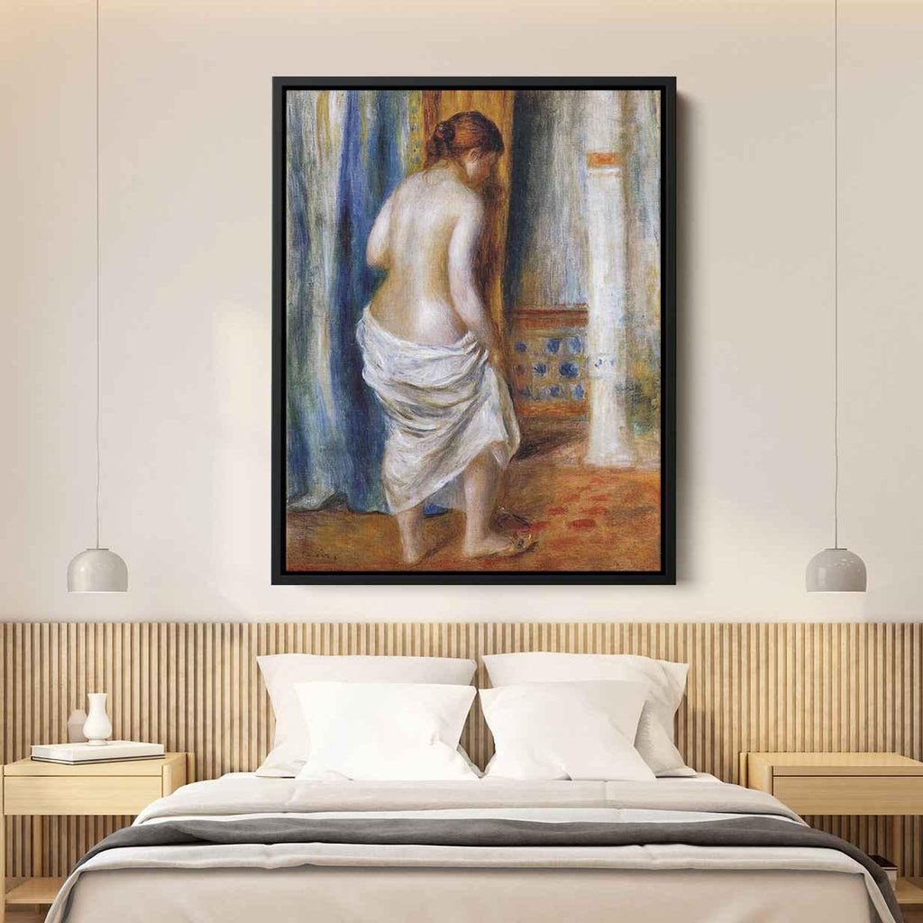 The Bathrobeby Pierre-Auguste Renoir Canvas Print