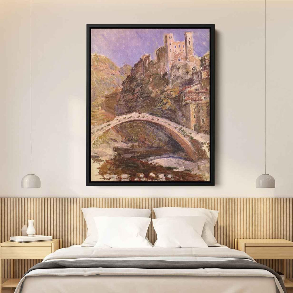 The Castle of Dolceacquaby Claude Monet Canvas Print