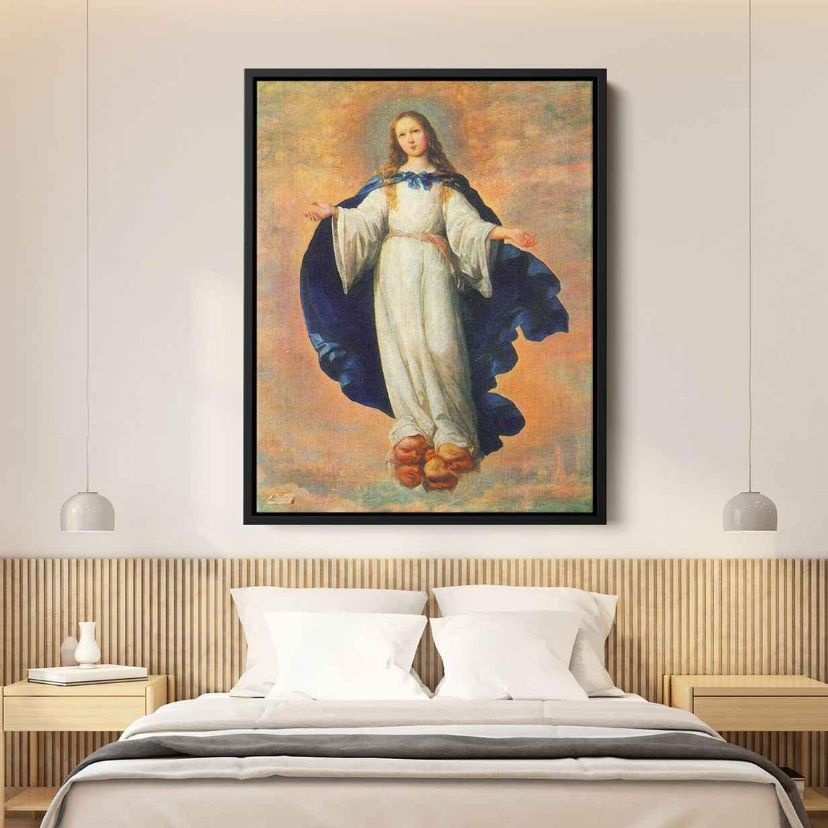 The Immaculate Conceptionby Francisco de Zurbaran Canvas Print