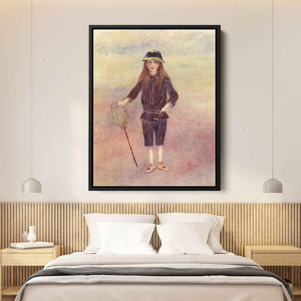 The Little Fishergirlby Pierre-Auguste Renoir Canvas Print