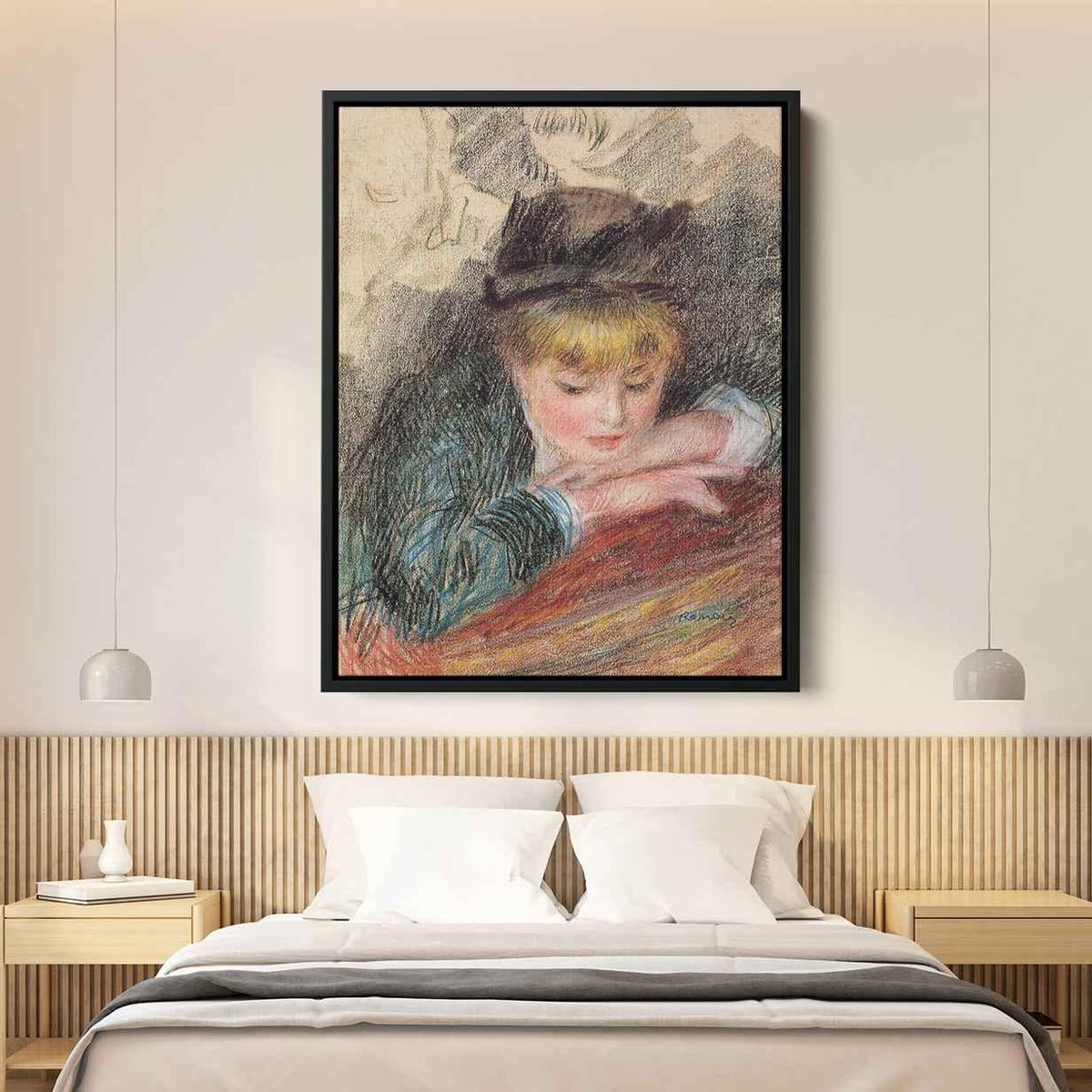 The Logeby Pierre-Auguste Renoir Canvas Print