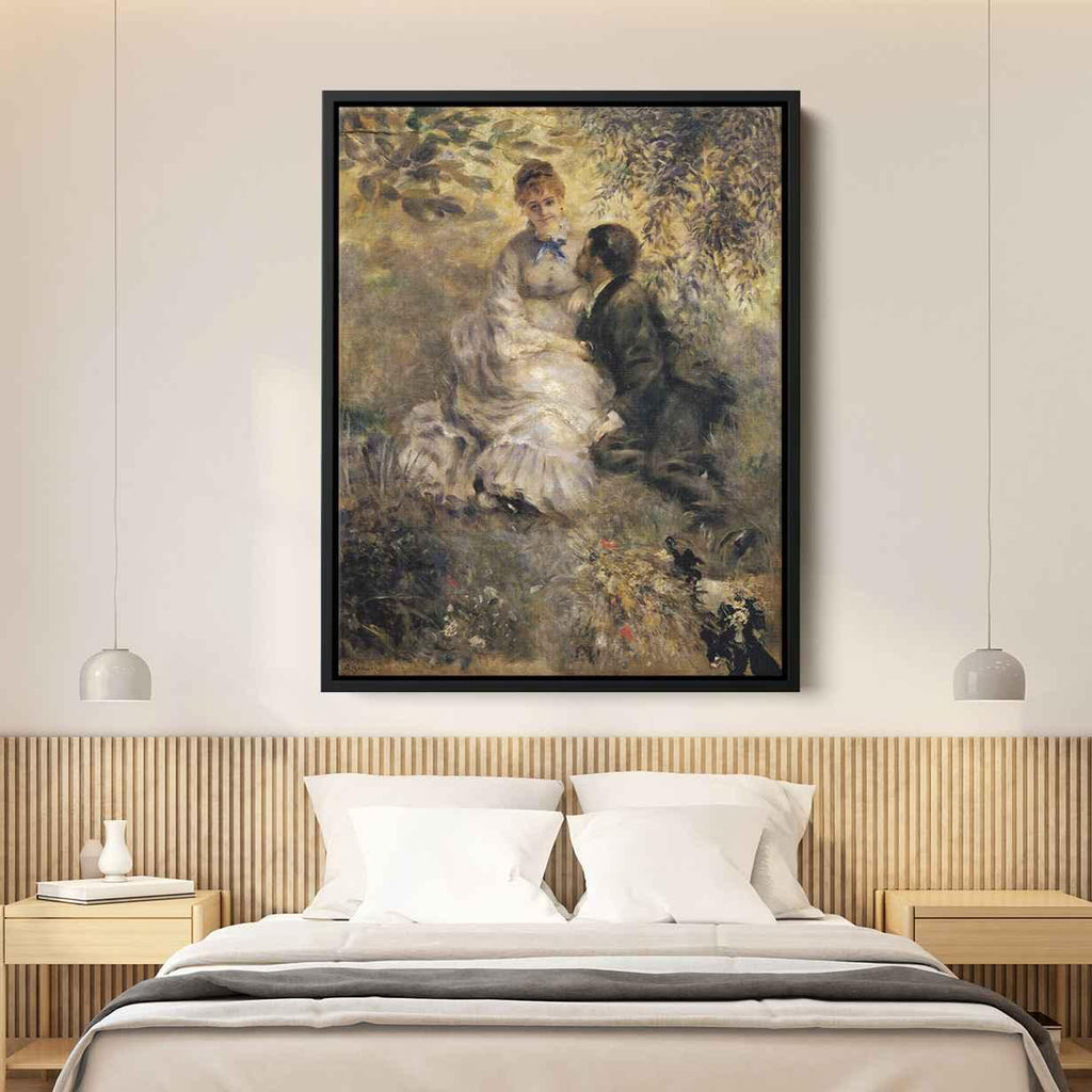 The Loversby Pierre-Auguste Renoir Canvas Print