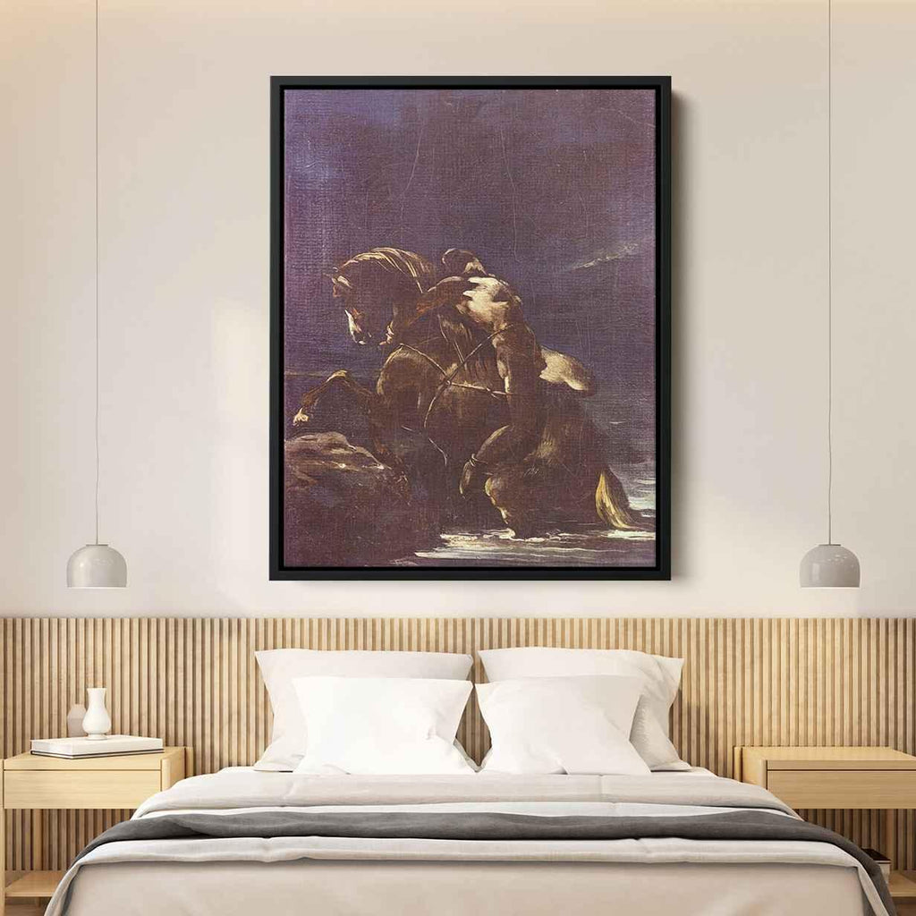The Page Mazeppaby Théodore Géricault Canvas Print