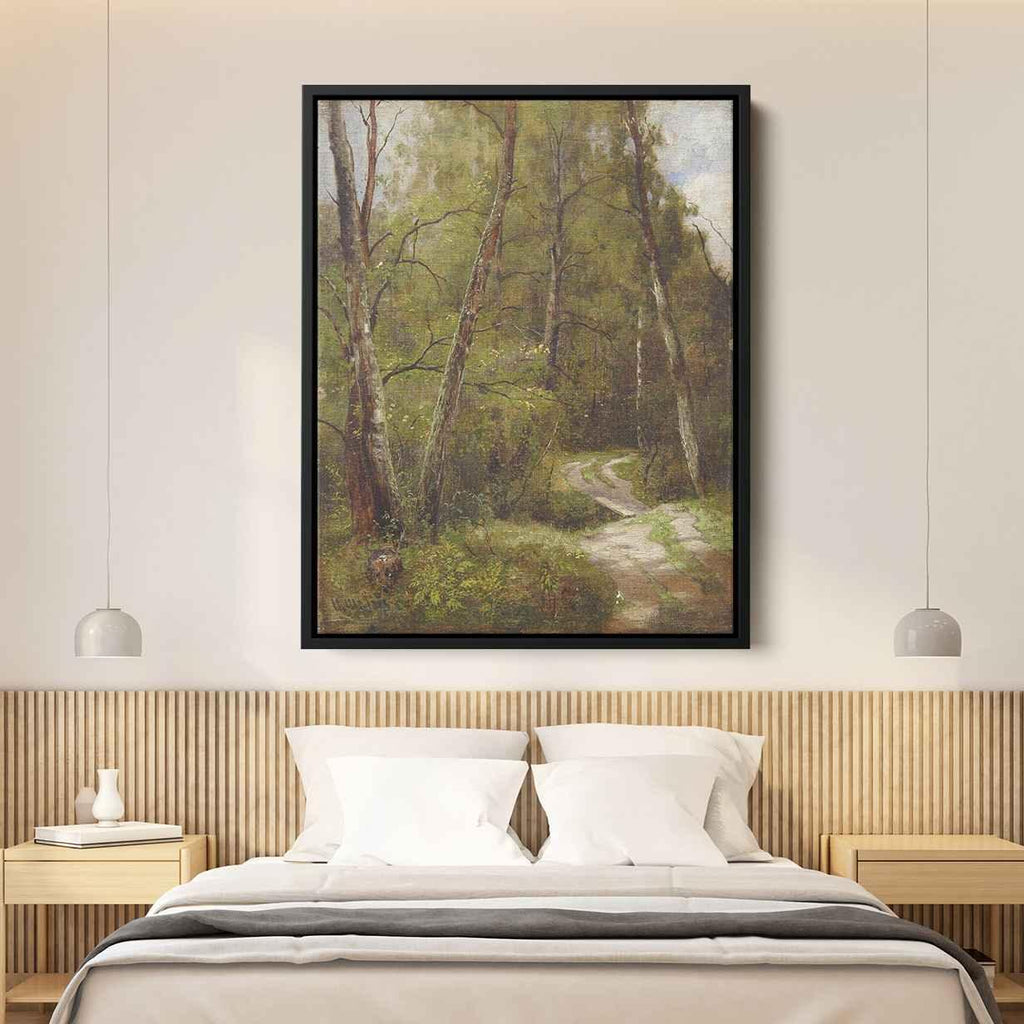 The path in the forestby Ivan Shishkin Canvas Print