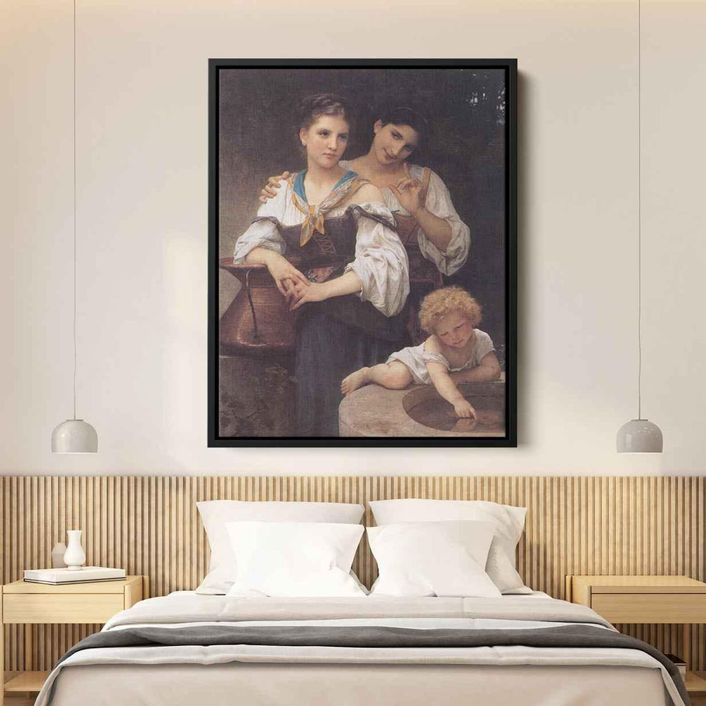 The Secretby William-Adolphe Bouguereau Canvas Print