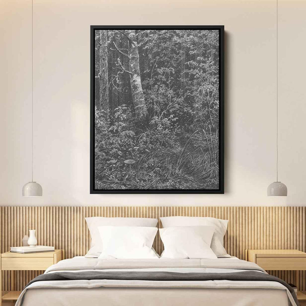 Thicketby Ivan Shishkin Canvas Print