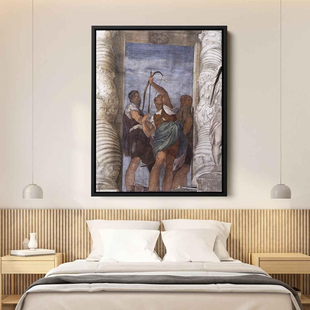 Three Archersby Paolo Veronese Canvas Print