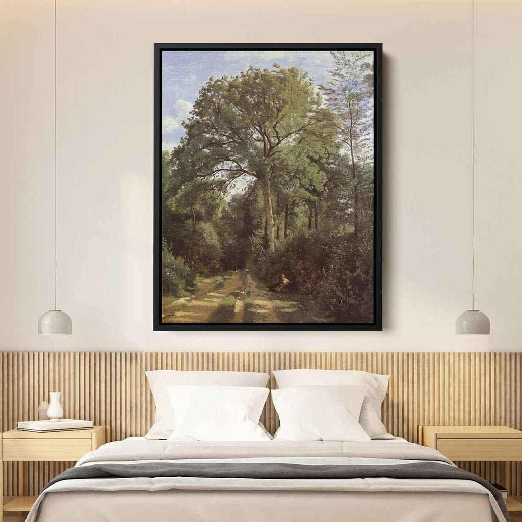 Island of San Bartolommeoby Camille Corot Canvas Print