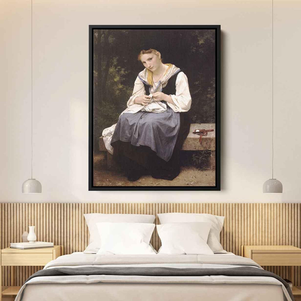 Young Workerby William-Adolphe Bouguereau Canvas Print