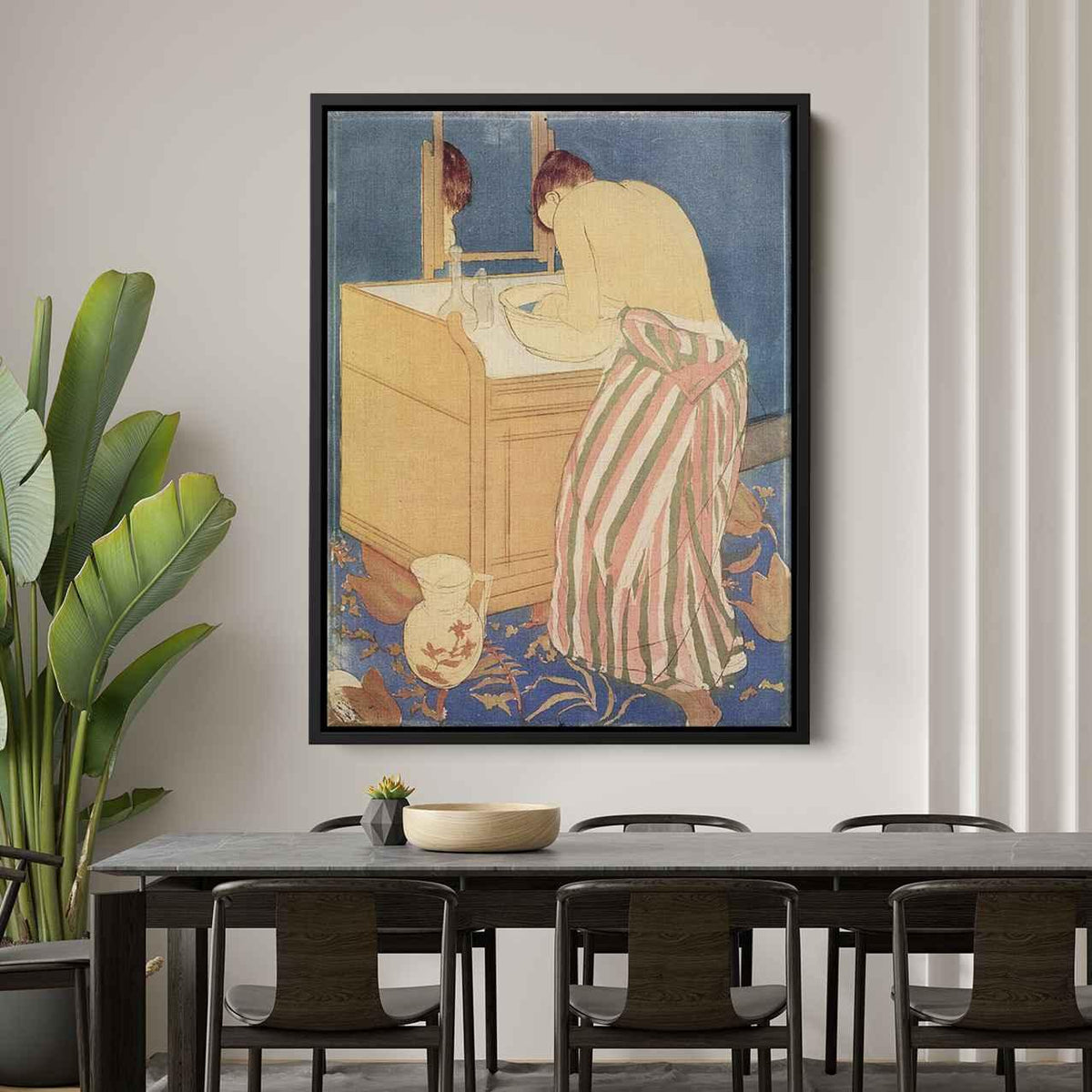 The Bathby Mary Cassatt Canvas Print