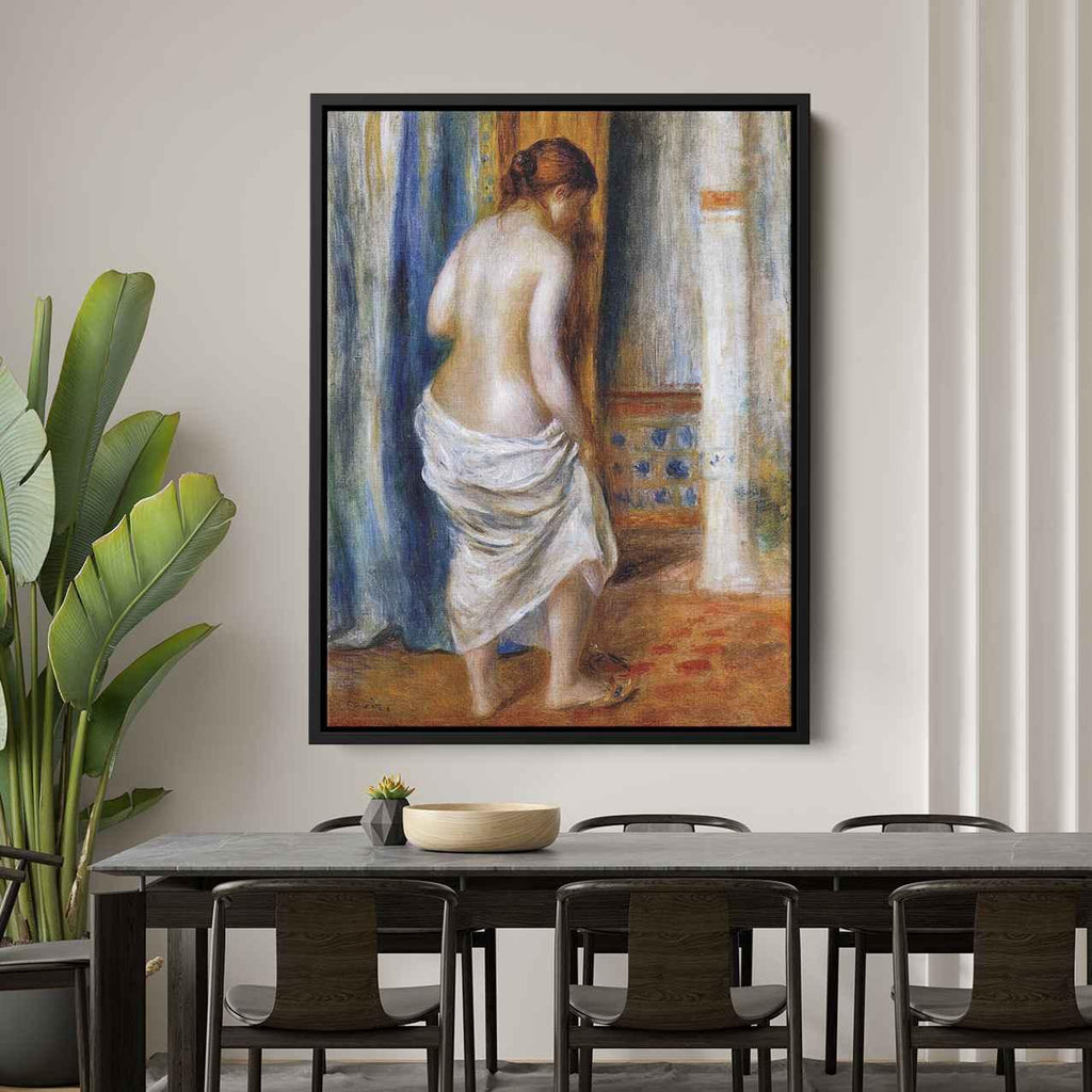 The Bathrobeby Pierre-Auguste Renoir Canvas Print