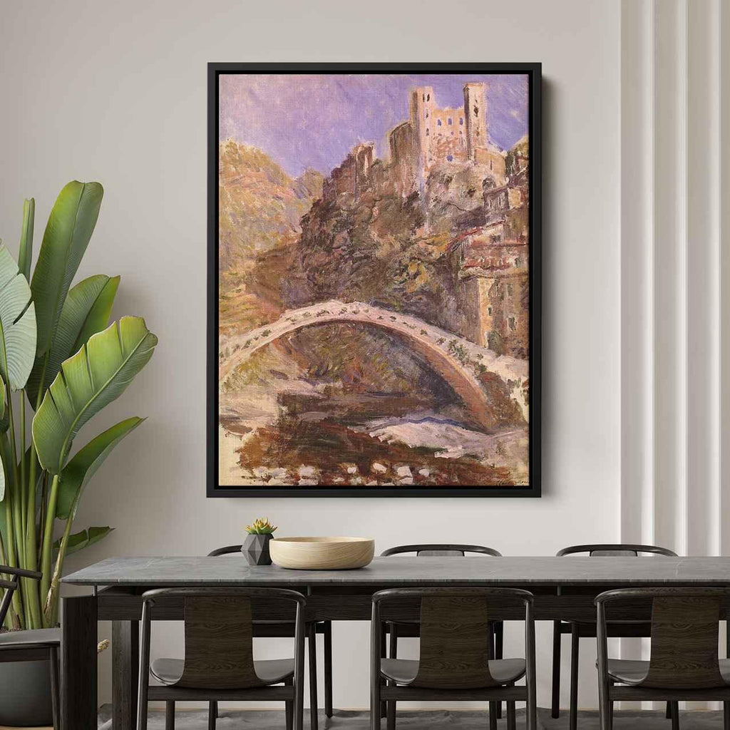 The Castle of Dolceacquaby Claude Monet Canvas Print