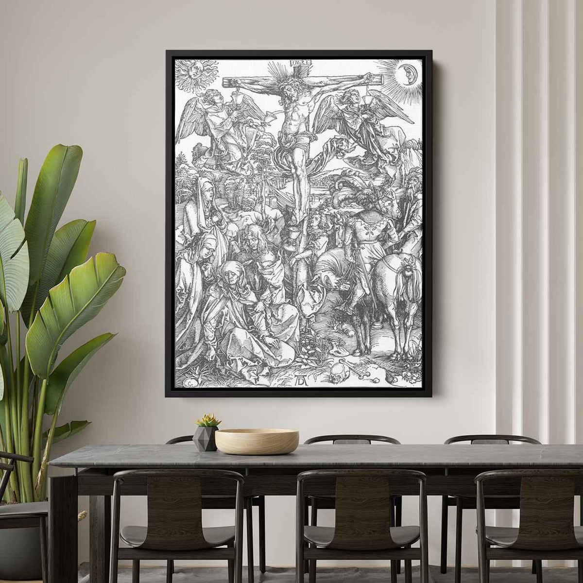 The Crucifixionby Albrecht Durer Canvas Print