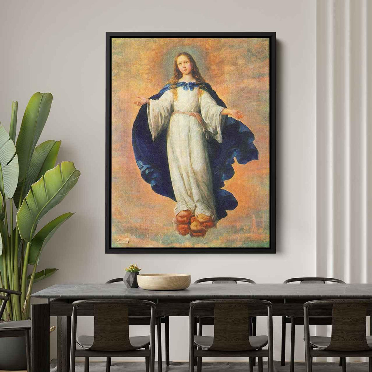 The Immaculate Conceptionby Francisco de Zurbaran Canvas Print