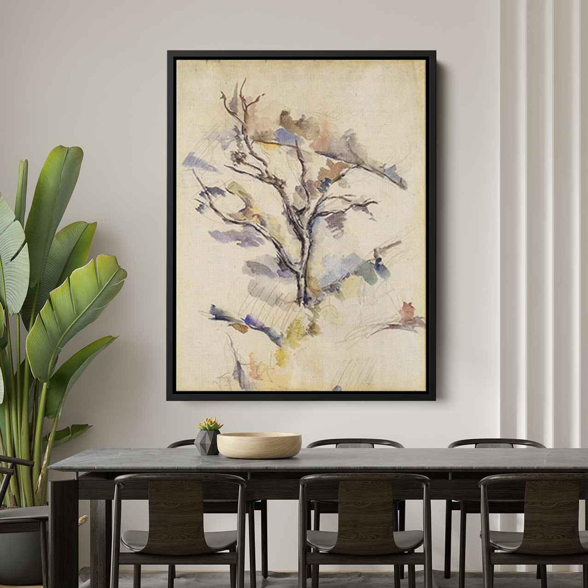 The Oakby Paul Cezanne Canvas Print