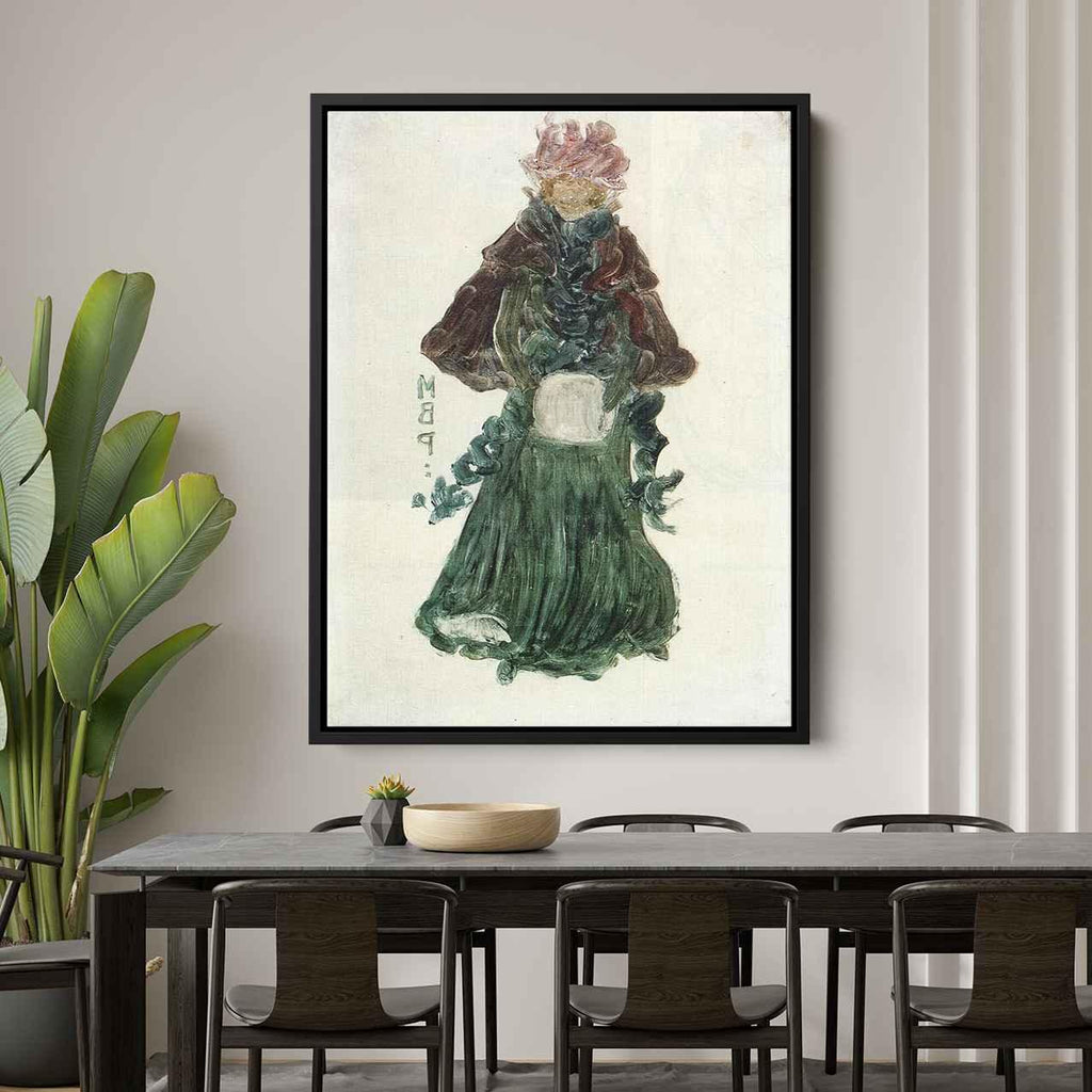 The Red Capeby Maurice Prendergast Canvas Print