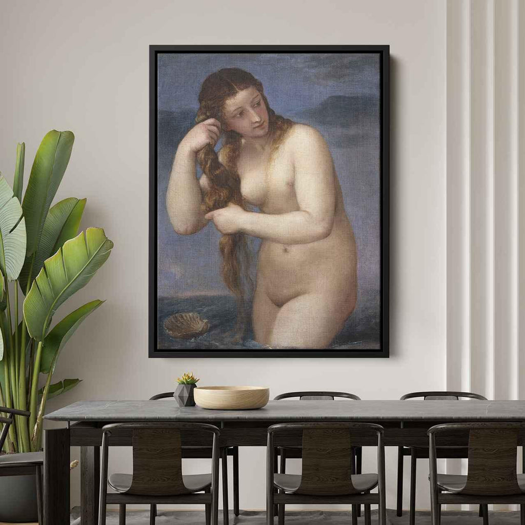Venus Anadyomeneby Titian Canvas Print