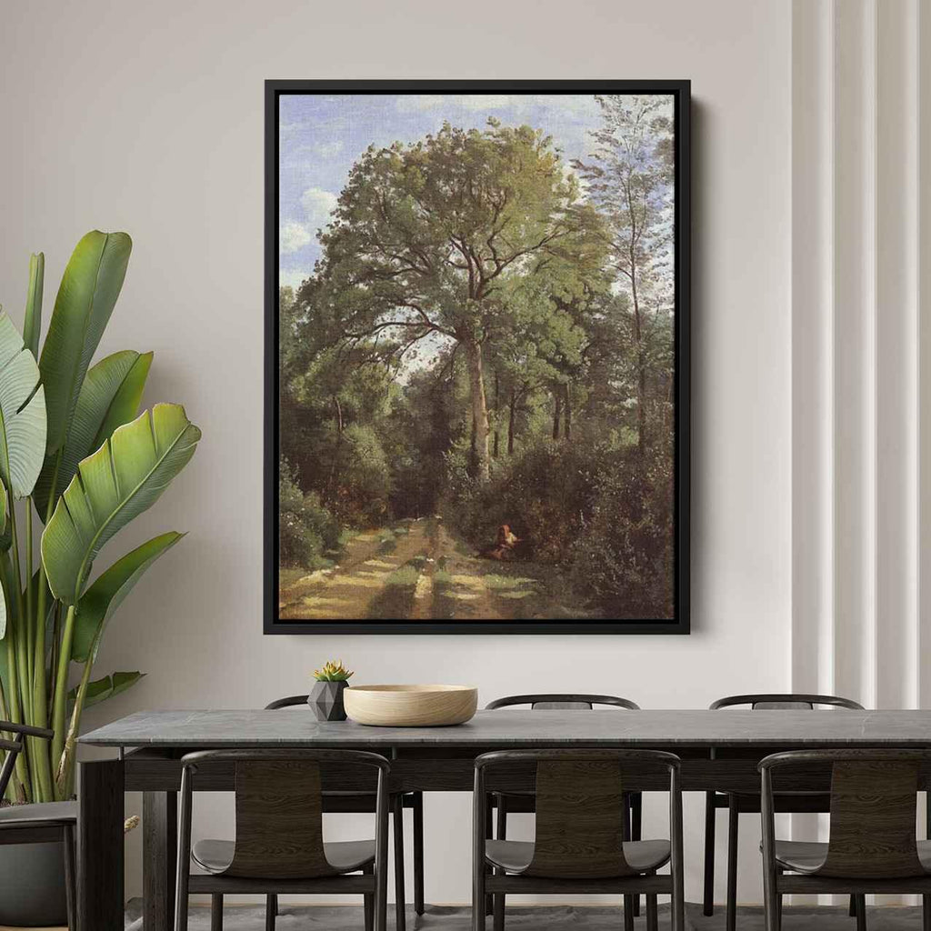 Island of San Bartolommeoby Camille Corot Canvas Print
