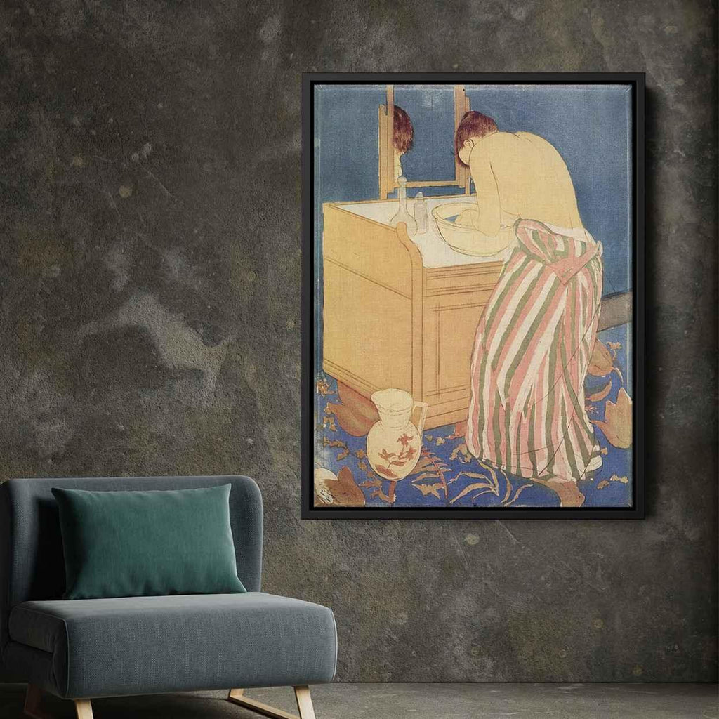 The Bathby Mary Cassatt Canvas Print