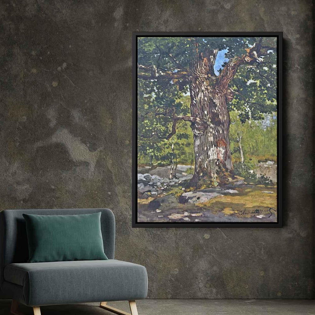 The Bodmer Oakby Claude Monet Canvas Print