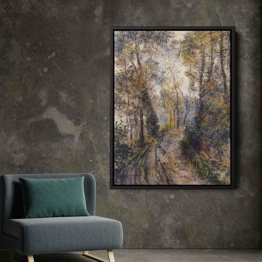 The Path through the Forestby Pierre-Auguste Renoir Canvas Print