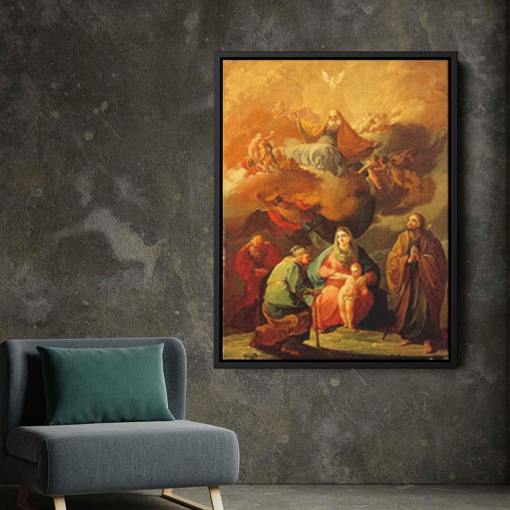 Triple generationby Francisco Goya Canvas Print