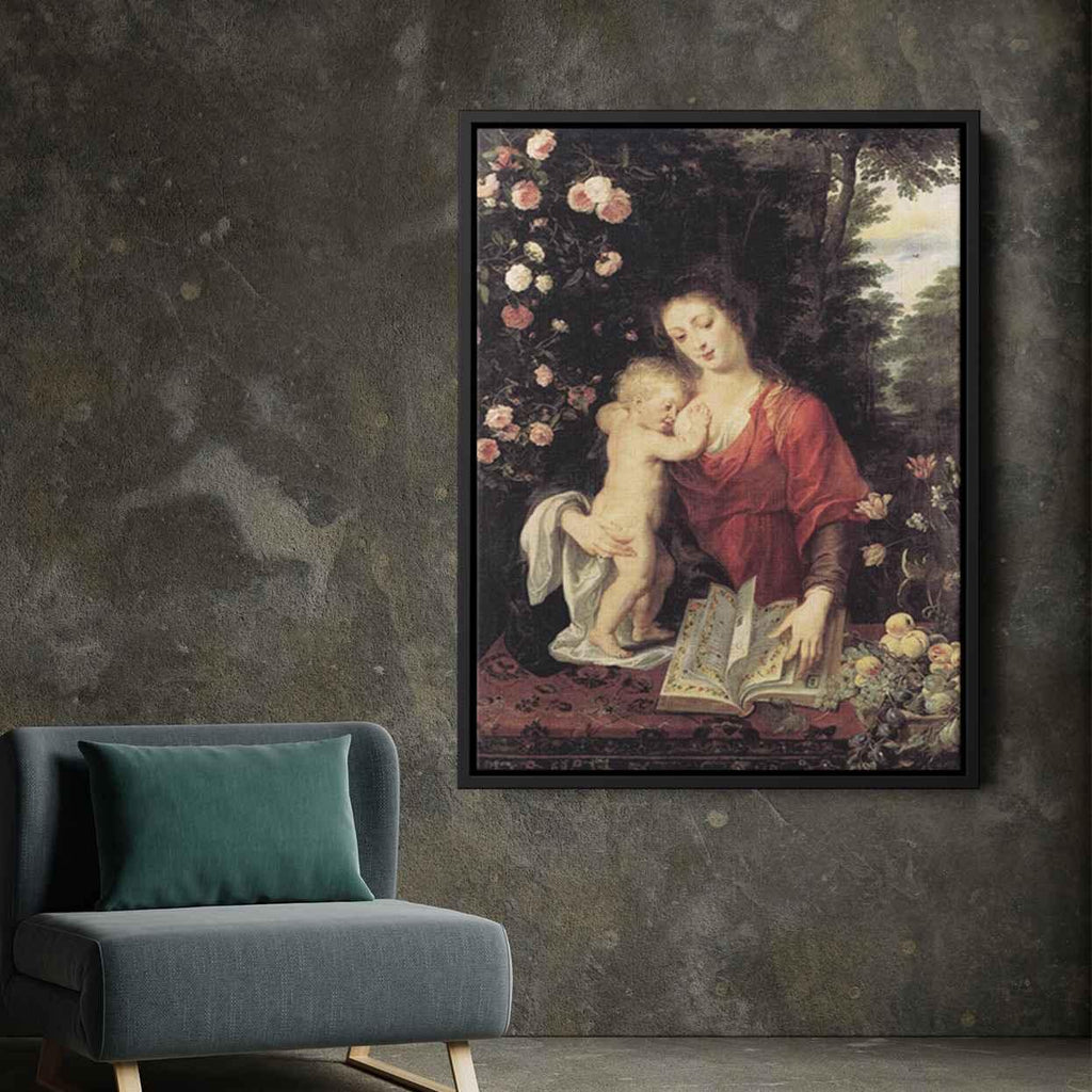 Virgin and Childby Peter Paul Rubens Canvas Print