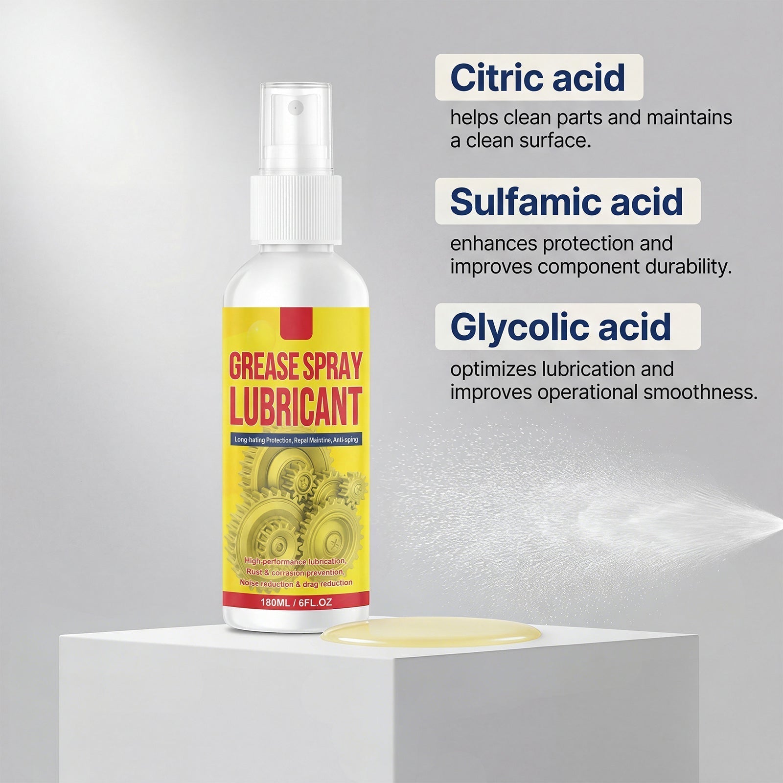 Limited-time 49% off⏰Anti-Rust Lubricant Spray & Rust Remover