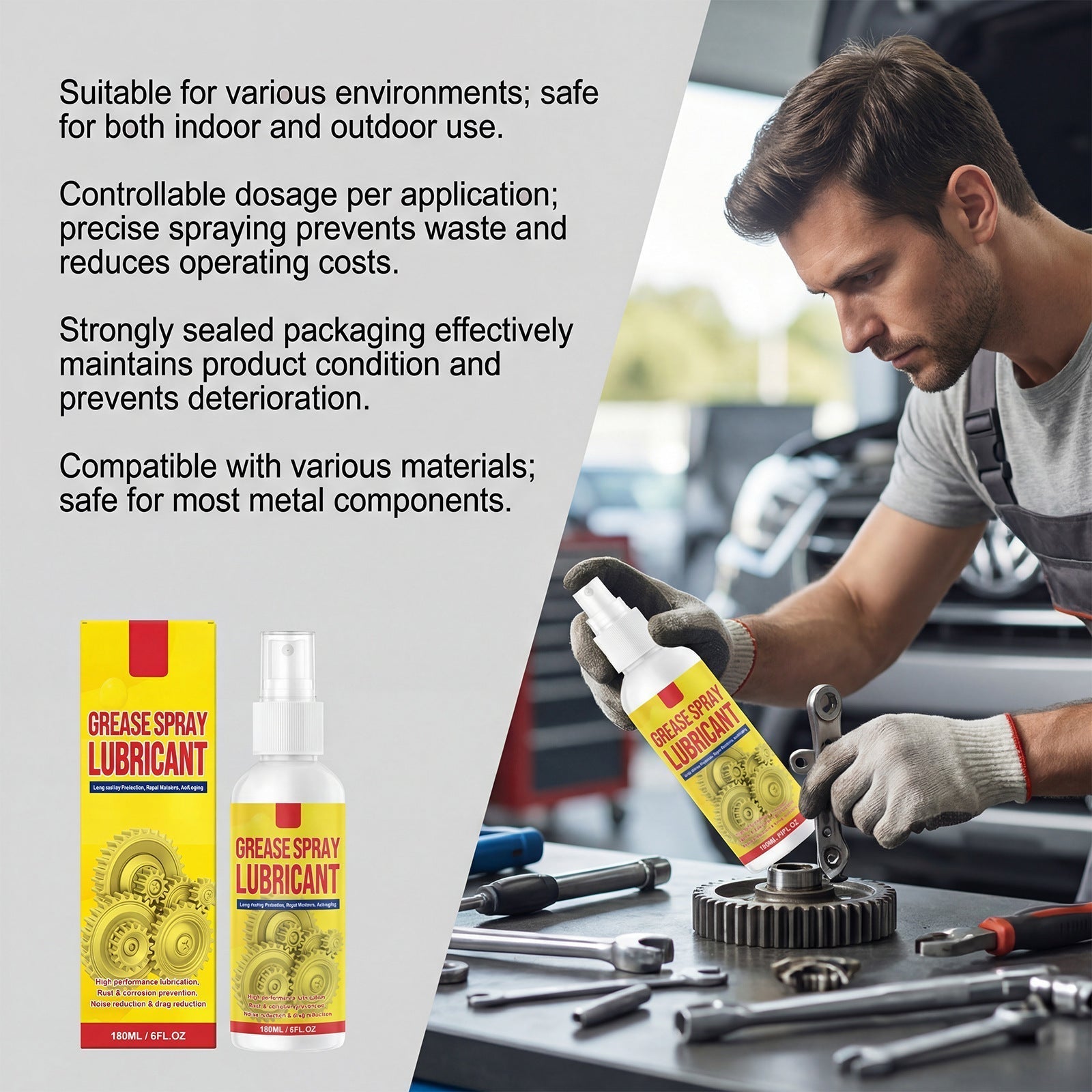 Limited-time 49% off⏰Anti-Rust Lubricant Spray & Rust Remover