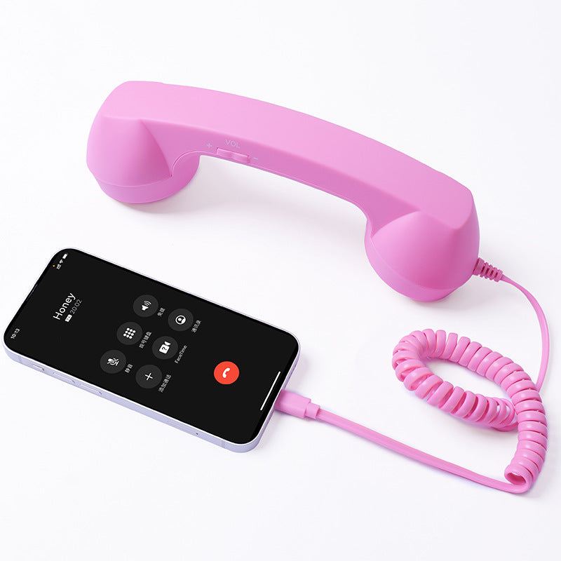 ☎️ Retro telephone handset with Type-C interface 📞