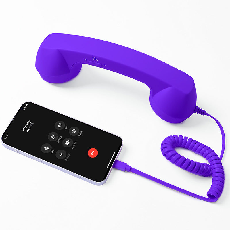 ☎️ Retro telephone handset with Type-C interface 📞