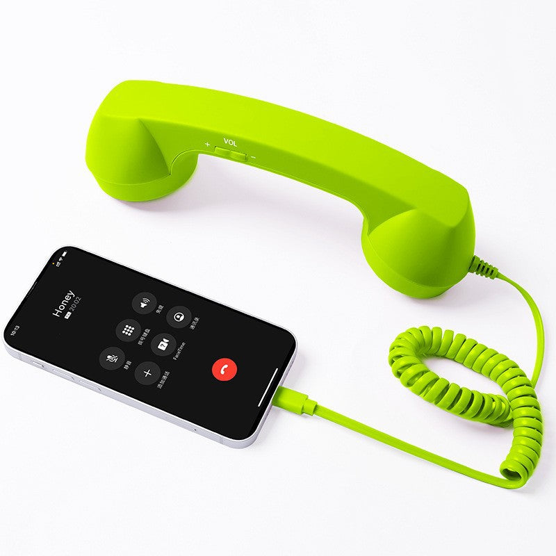 ☎️ Retro telephone handset with Type-C interface 📞