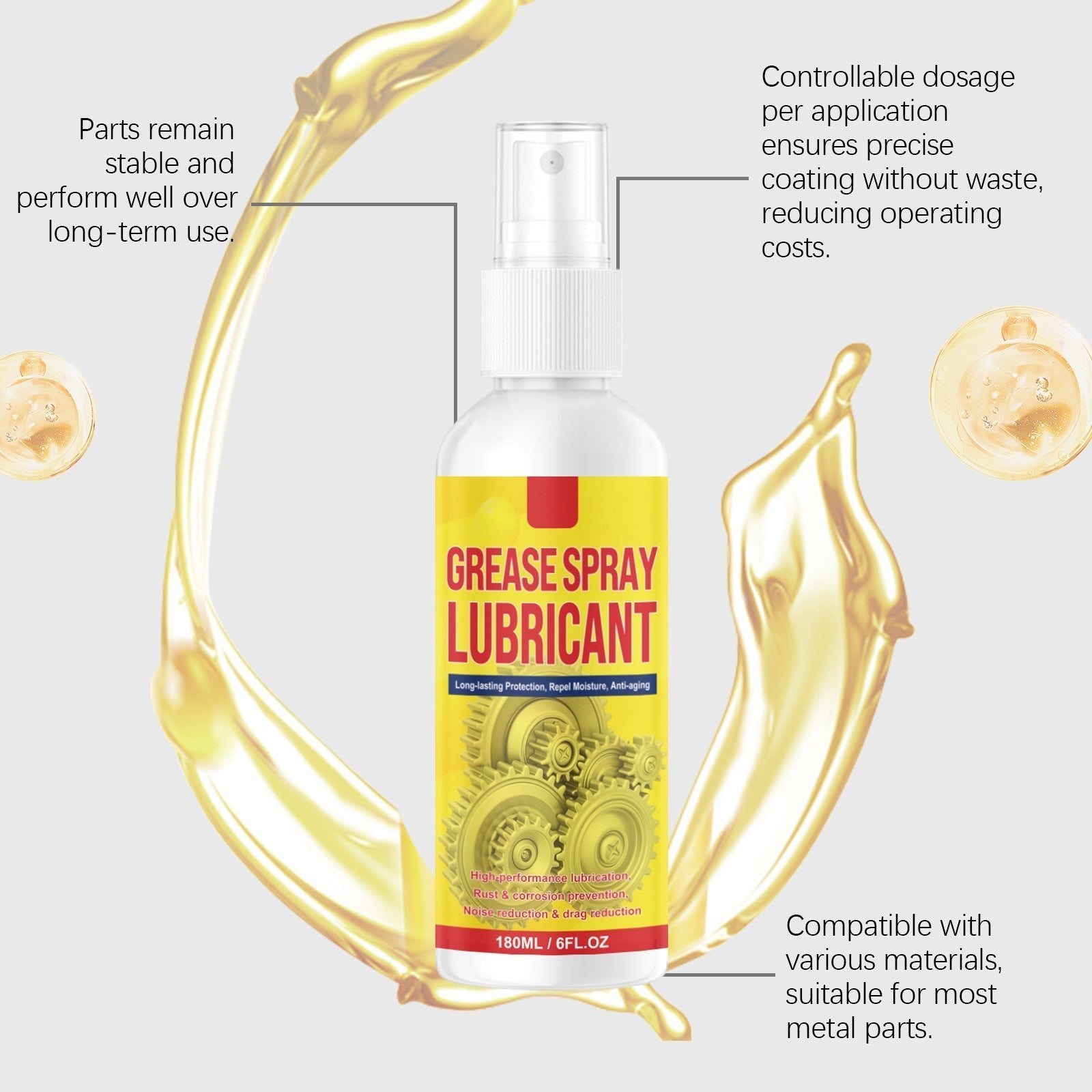Limited-time 49% off⏰Anti-Rust Lubricant Spray & Rust Remover