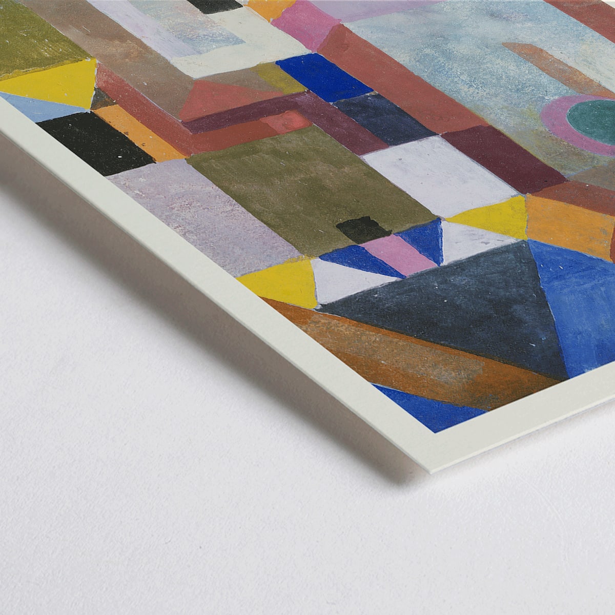 Architecture colorée Canvas Print